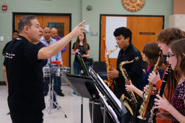 Spanish Harlem Orchestra at Hoover High School, December 2015