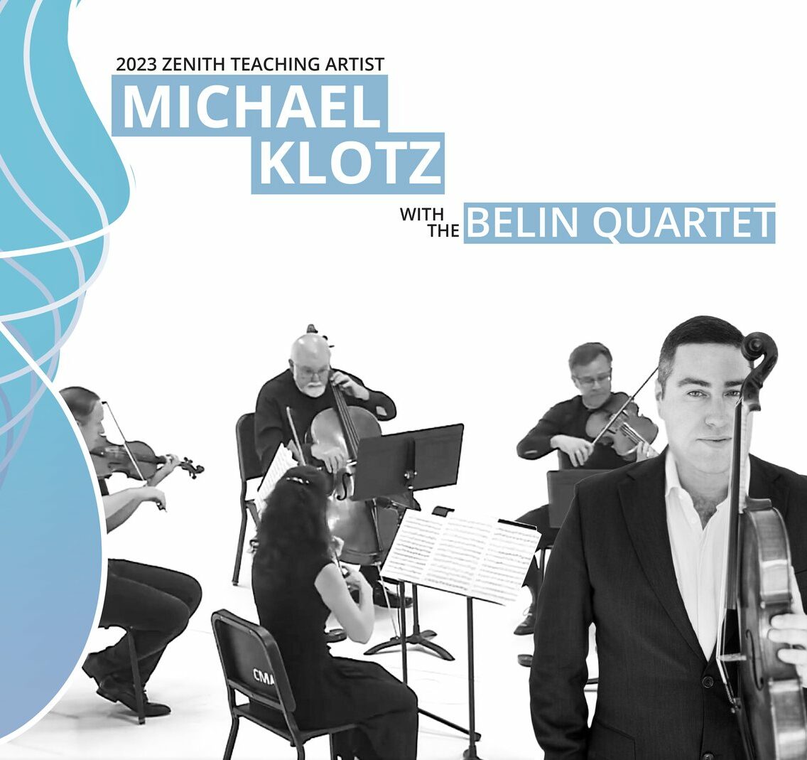 Belin Quartet Plays with violist Michael Klotz!